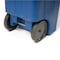 Toter Toter 64 Gal. Trash Can Blue with Quiet Wheels and Lid ANA64 - alternate 5